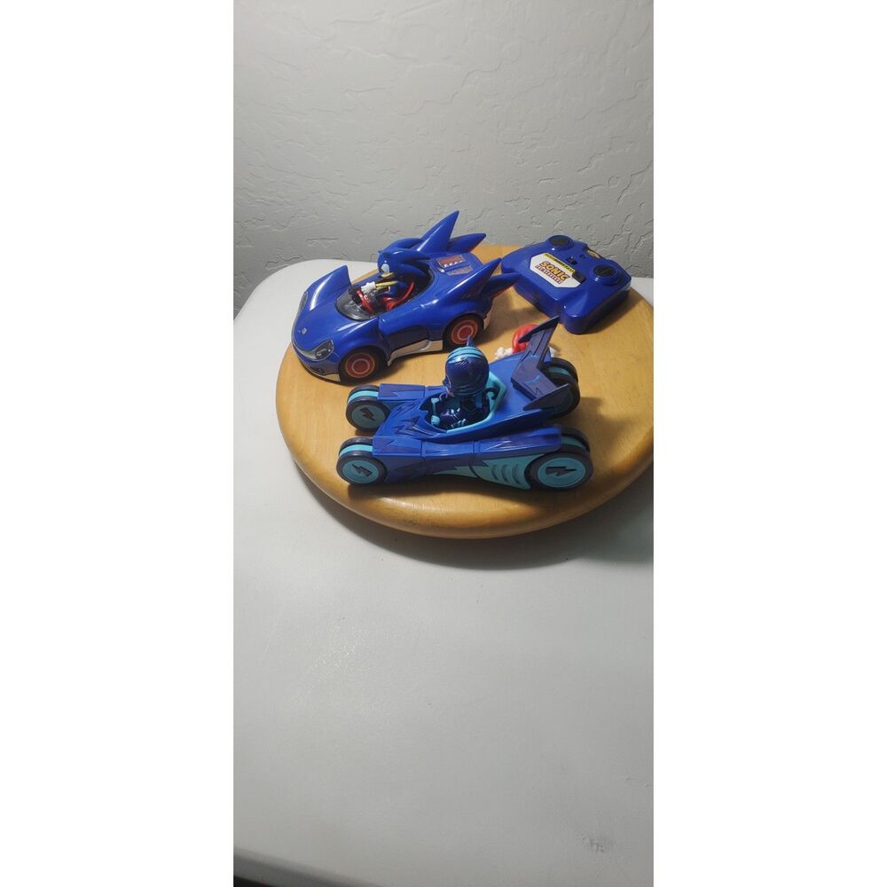 Sonic Box-1 Remote Car,  PJ Mask Car Both with Character Figurines
